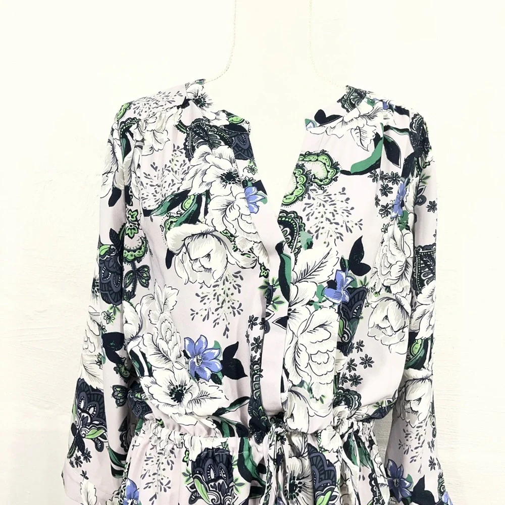 LOFT FLORAL PULLOVER DRESS NEW WITH TAG - Picture 8 of 15